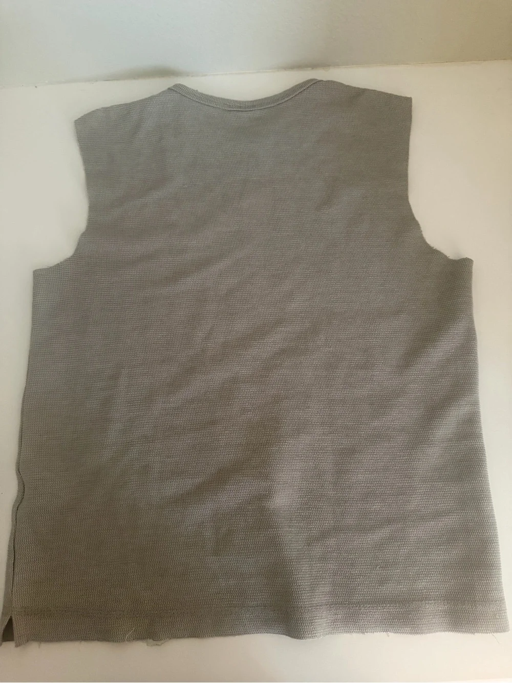 Kids Lightweight Waffle Knit athleisure casual streetwear Set - Gray